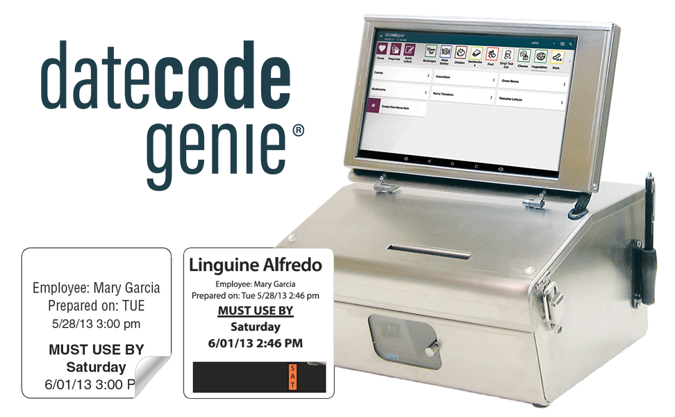 Date Code Genie Food Labeling System