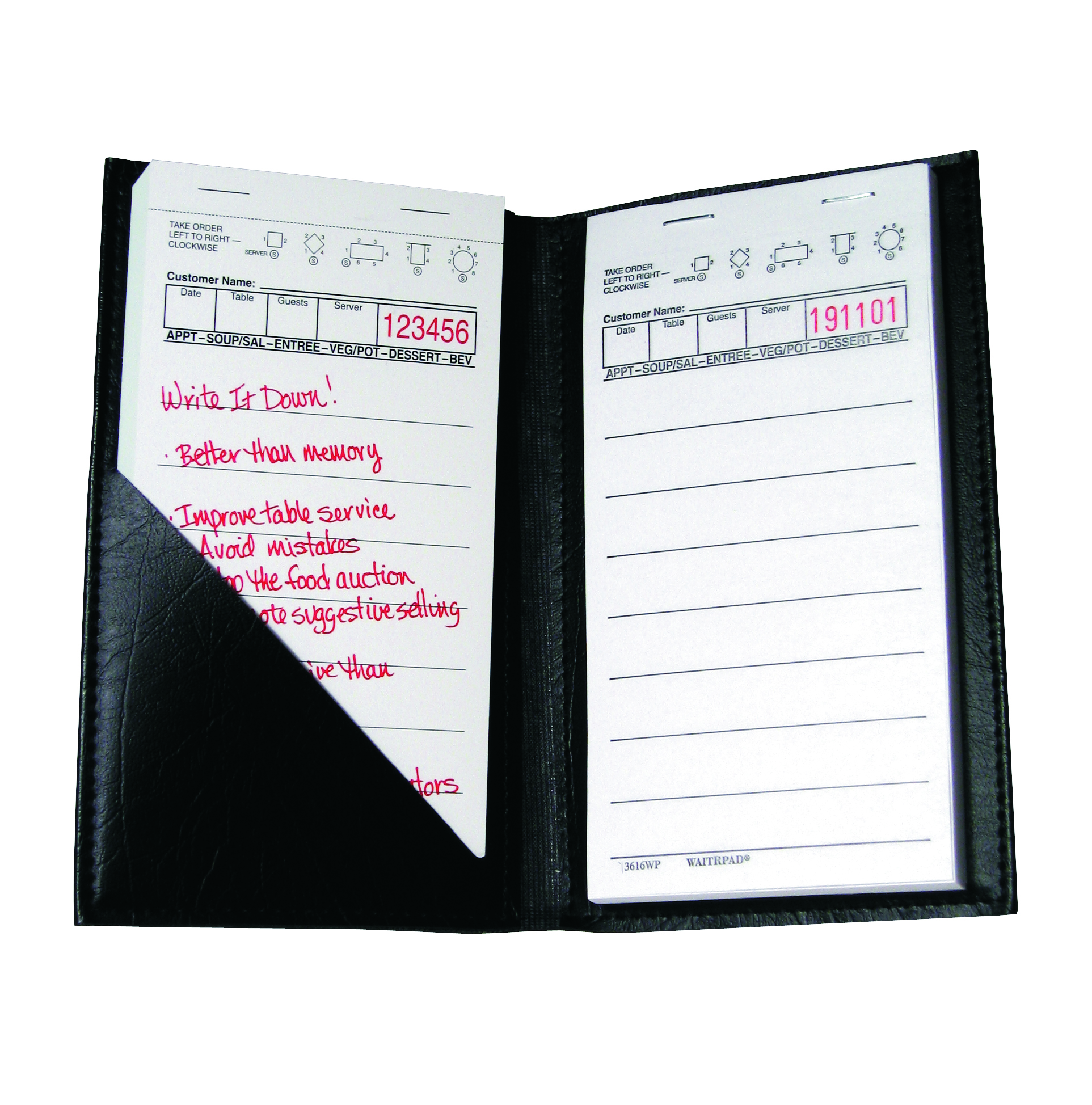 Medium Black Check Holder - Image 5