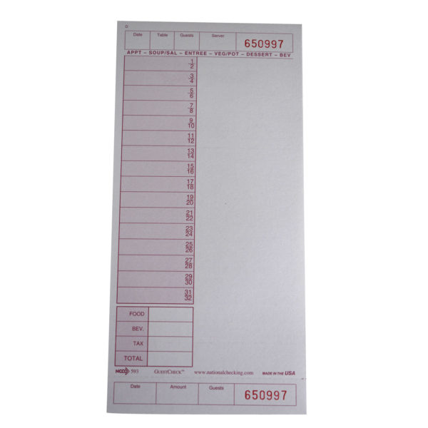 593SP Large Single Copy Cardboard