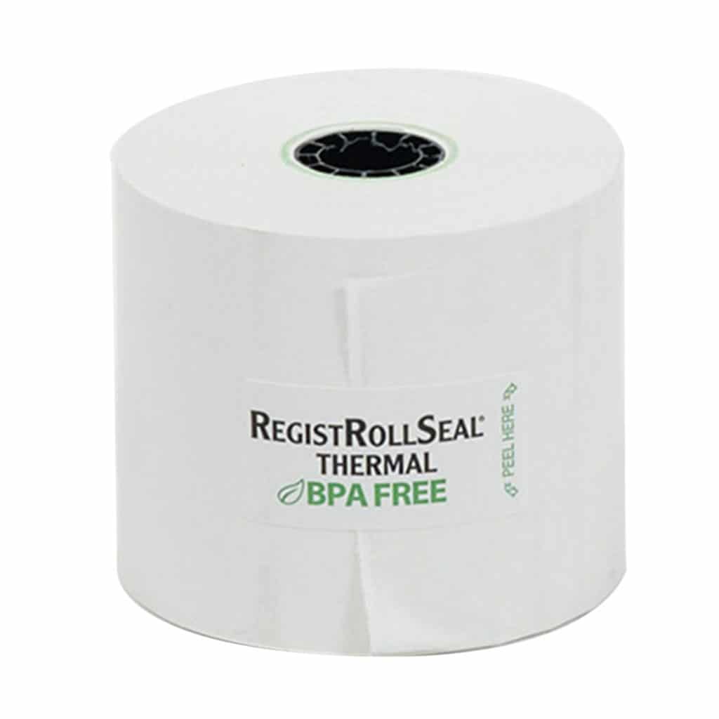 Thermal Cash Register Receipt Paper, Tape Rolls & Ribbons