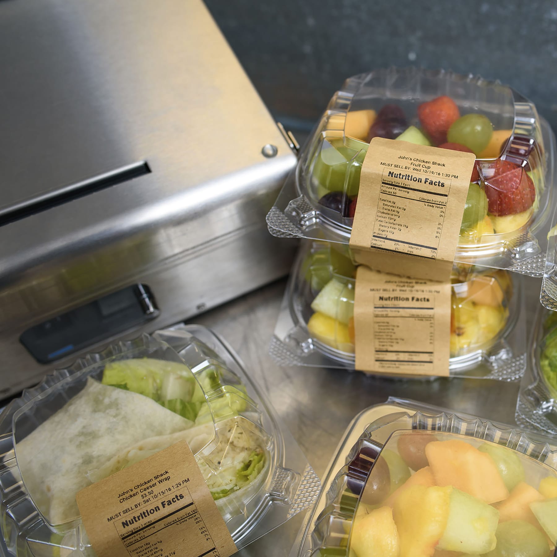 DCG KP23 4 Permanent 2” X 3” Kraft DCG Label