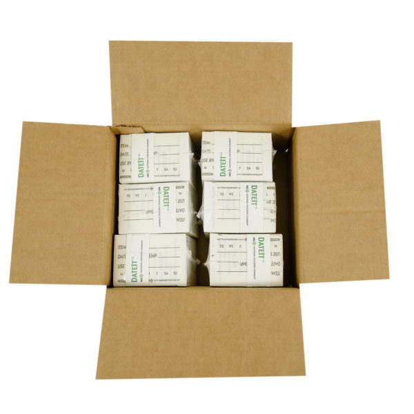 DSLBX23 6 2” X 3” Shelf Life Dissolving Label Box