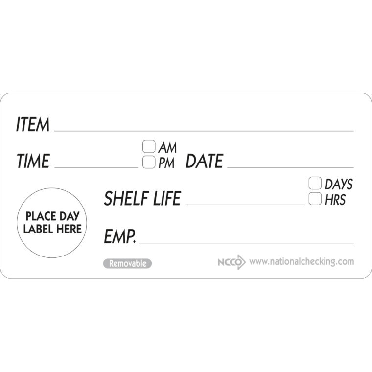 NEW_0004_RSL24 2” X 4” Shelf Life Removable Labels