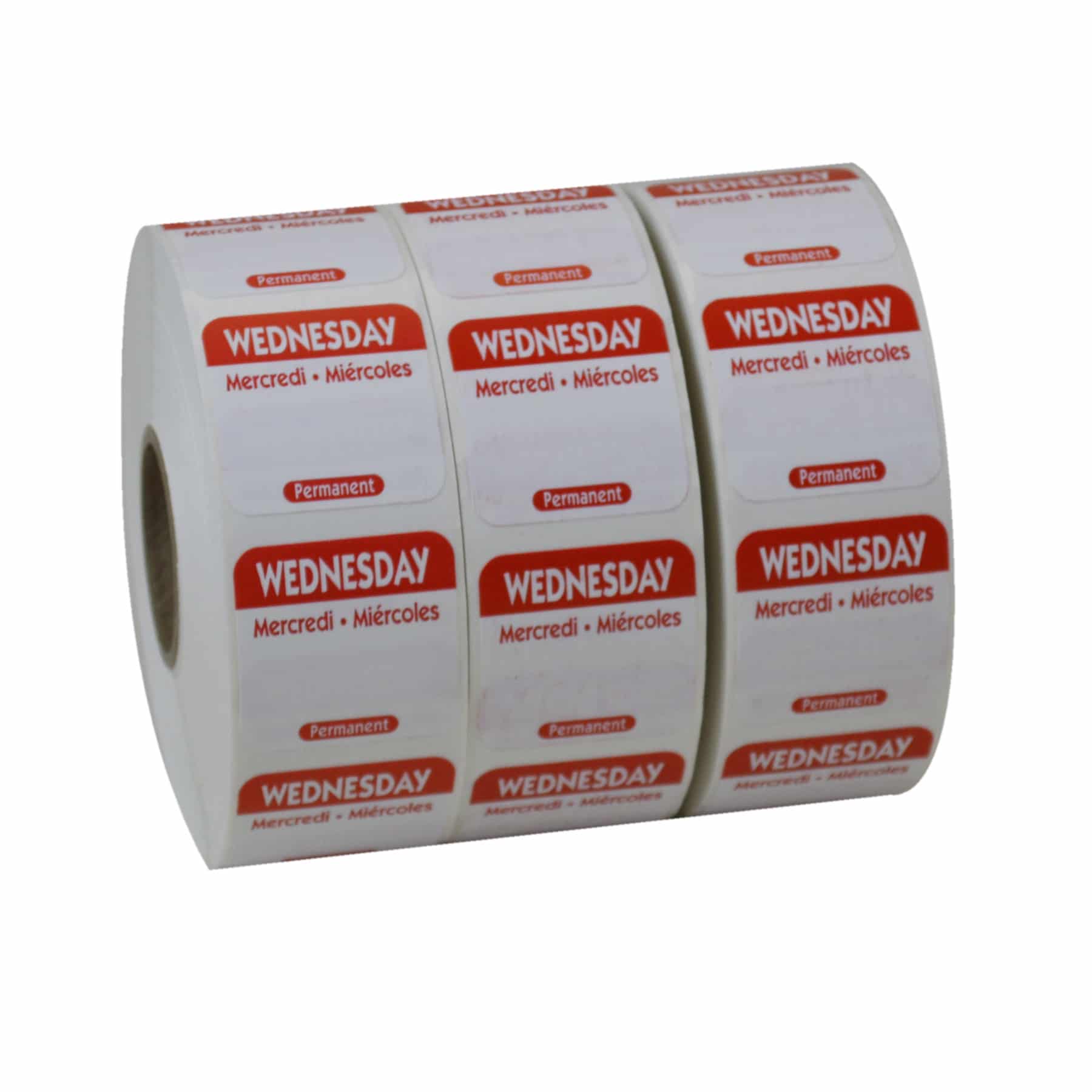 P103 3 1” X 1” Permanent Label 3 Pack