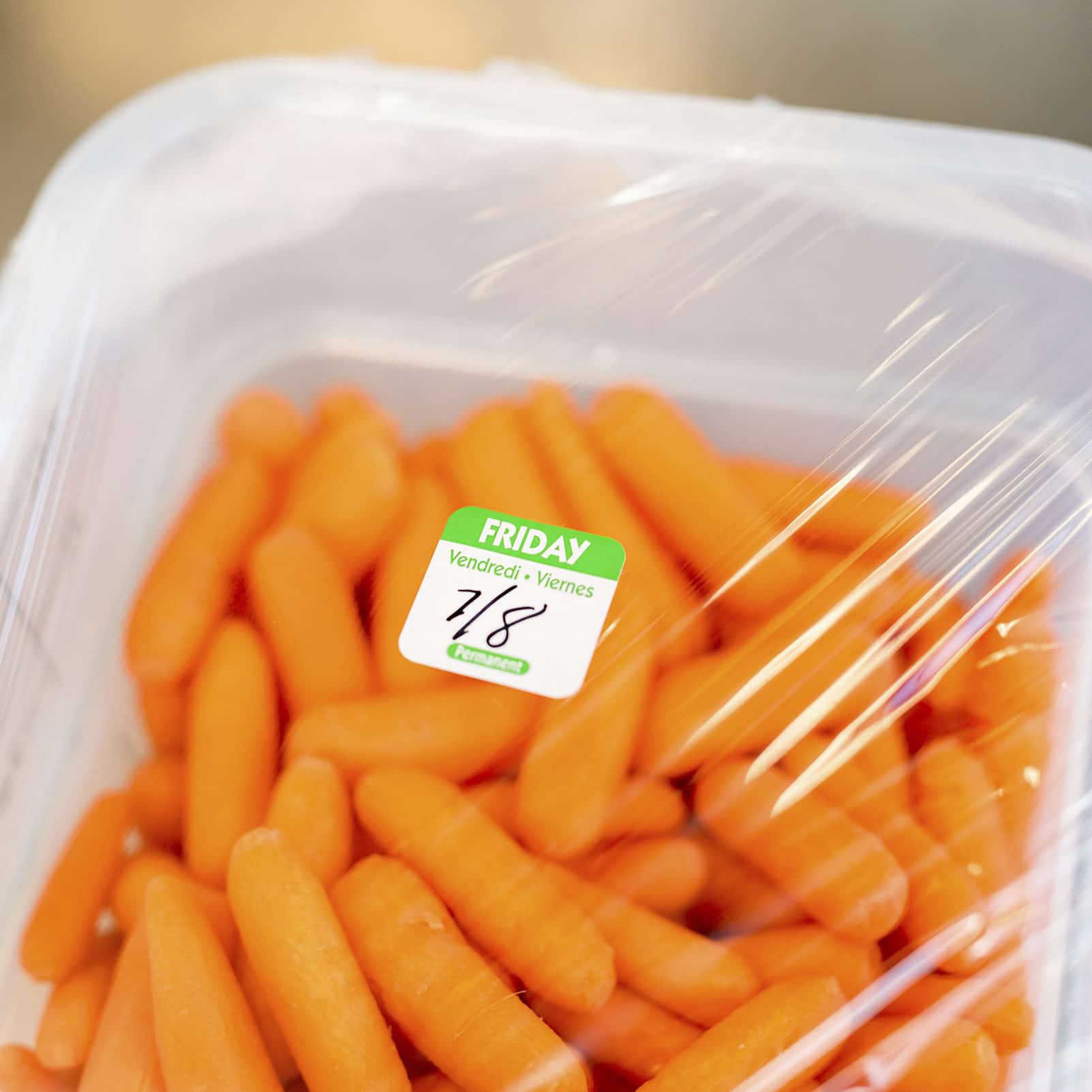 P105 3 1” X 1” Permanent Label 3 Pack