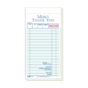 27001 Canadian Medium Two Part Carbonless