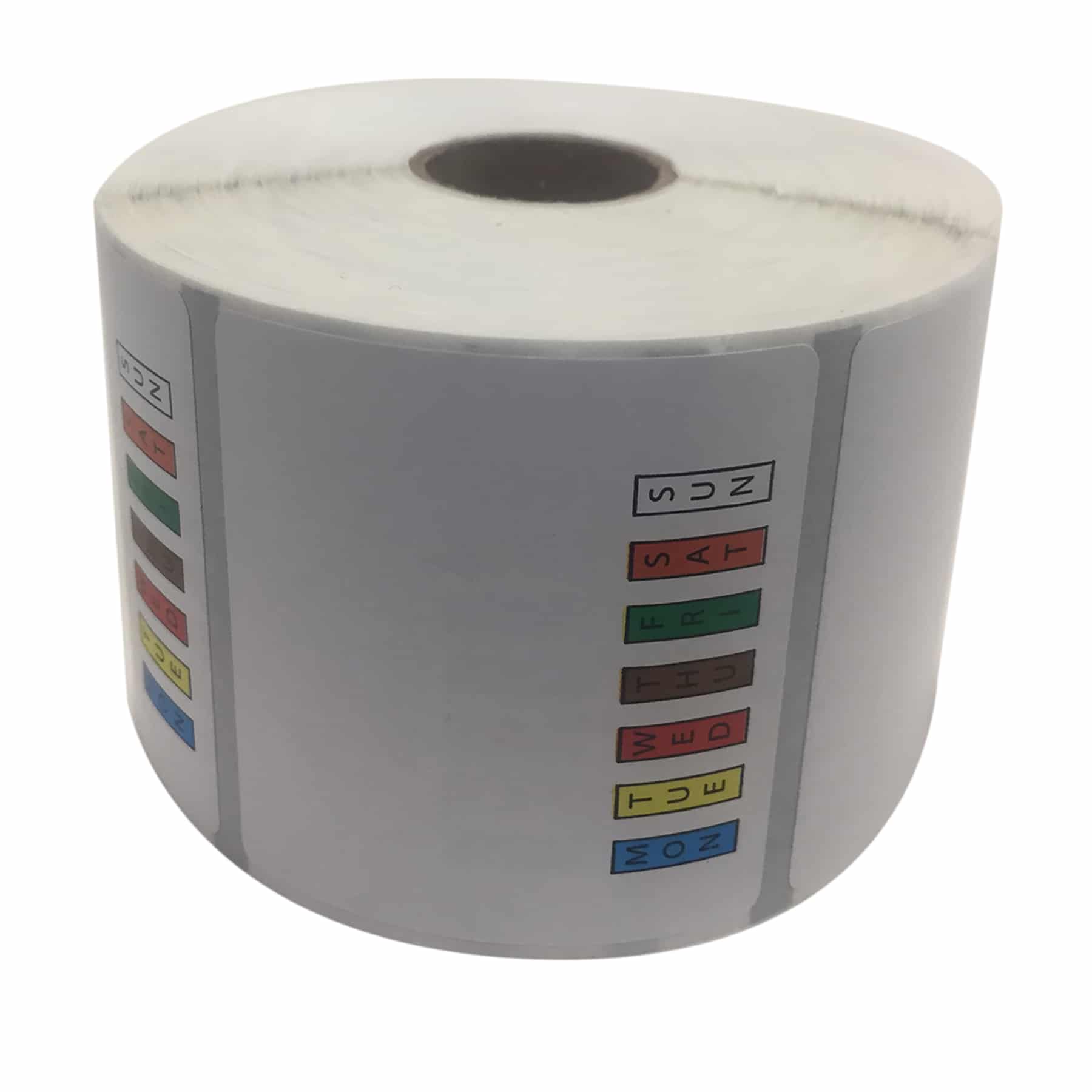 DCG CP22 4 Permanent 2” X 2” Color Coded DCG Label X5