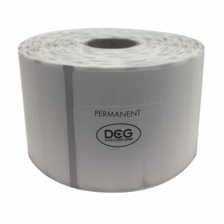 DCG P26 4 Permanent 2” X 6” Blank DCG Label