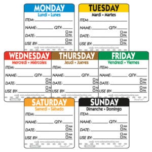 DPIDU2202 2 X 2 DuraPeel Labels Family