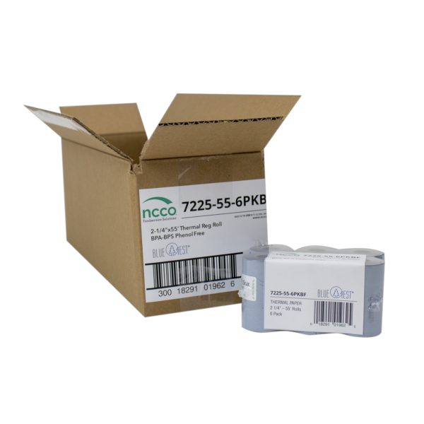 Thermal Blue4est® BPA, BPS Free Register Roll 2.25" x 55' - Image 2