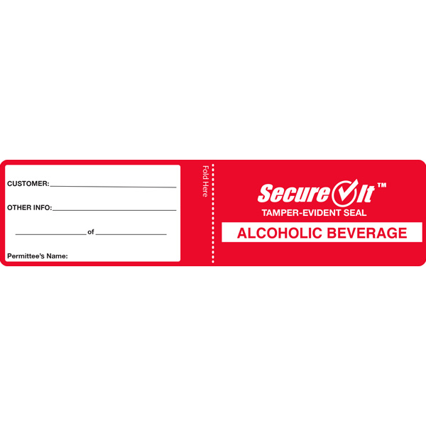 P16SIA2G-2 Alcohol Delivery Label