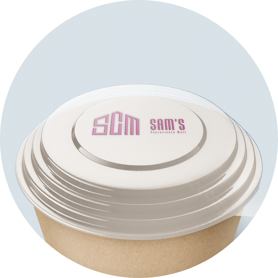 custom clear transparent labels adhere to food packaging