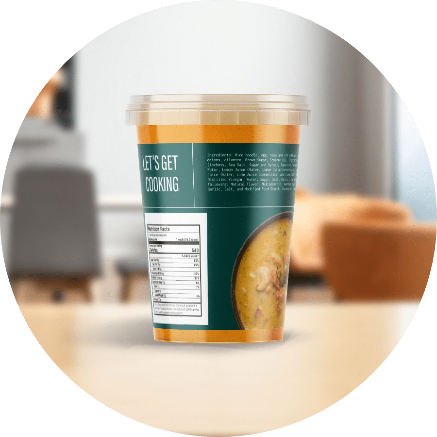 durable paper label and stickers for food packaging 