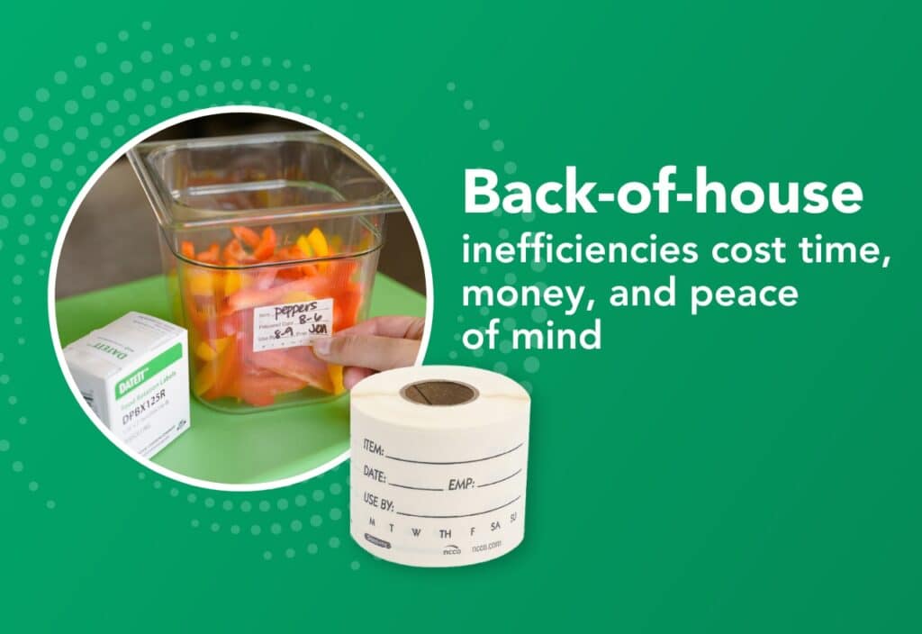 Back-of-house inefficiencies cost time, money, and peace of mind in restaurant operations