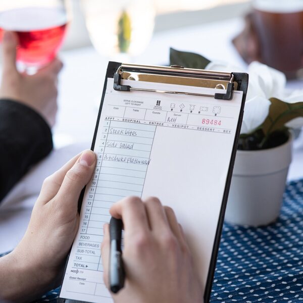 Three Part Check Large-Wide Three-Part Carbonless Guest Check - National Checking