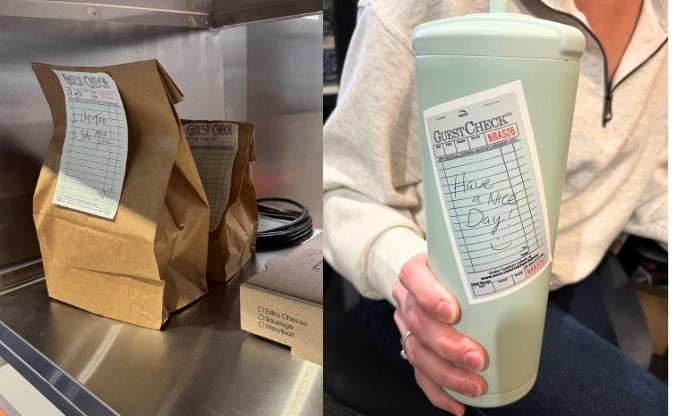 NCCO GuestCheck products used in restaurant booth displays and branded drinkware at NRA Show 2026