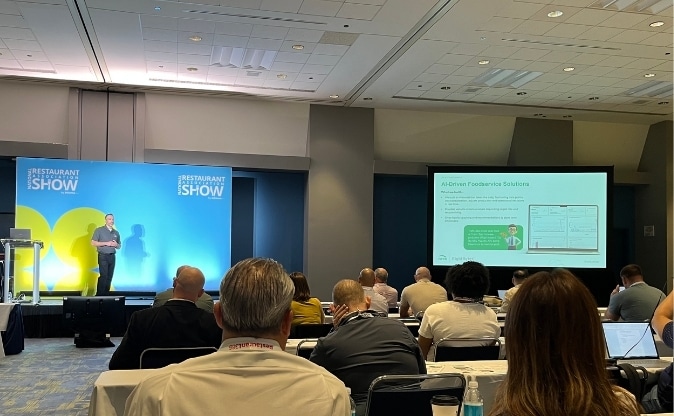 NCCO RightBytes-sponsored AI Essentials for Operators workshop at the 2026 National Restaurant Association Show in Chicago.