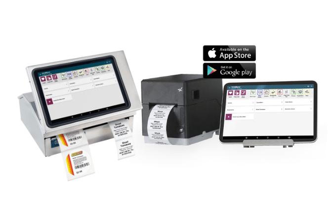 DateCodeGenie food labeling systems and mobile app for convenience stores